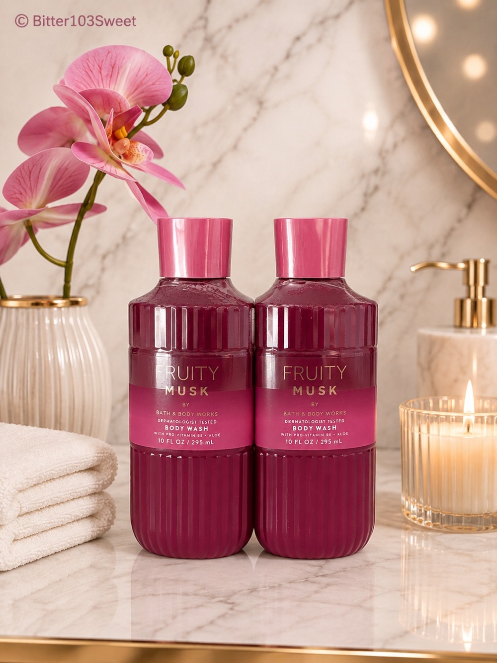 Bath & Body Works Fruity Musk Body Wash Duo | 10 fl oz